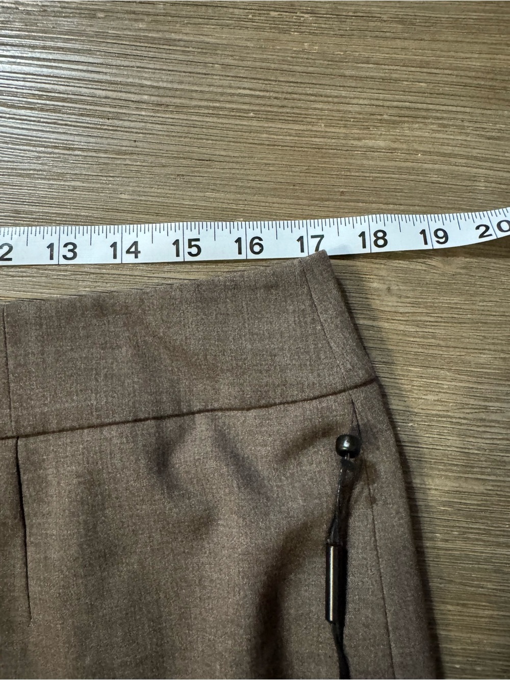 Calvin Klein Brown Tailored Pencil Skirt - Picture 8 of 10